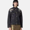 Chaqueta vaquera de malla metálica Chaqueta vaquera de malla metálica