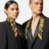 Cinta de sarga de seda estampada Cinta de sarga de seda estampada