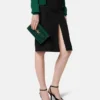 Clutch Medusa 95 con efecto cocodrilo