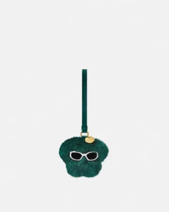 Colgante Medusa de piel de oveja mullida