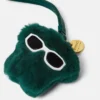 Colgante Medusa de piel de oveja mullida
