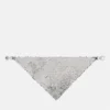 Collar bandana de malla metálica