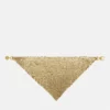 Collar bandana de malla metálica