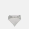 Collar bandana de malla metálica