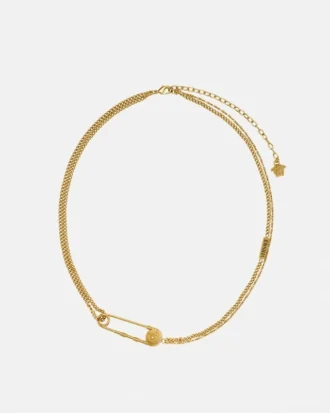 Collar con imperdible