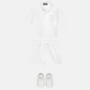 Conjunto de camisa de popelín de algodón jacquard para bebé Conjunto de camisa de popelín de algodón jacquard para bebé