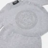 Conjunto de jersey de algodón bordado para bebé Conjunto de jersey de algodón bordado para bebé