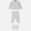 Conjunto de jersey de algodón y cachemira para bebé Conjunto de jersey de algodón y cachemira para bebé