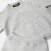 Conjunto de jersey de algodón y cachemira para bebé Conjunto de jersey de algodón y cachemira para bebé