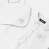 Conjunto de pijama de jersey de algodón bordado para bebé