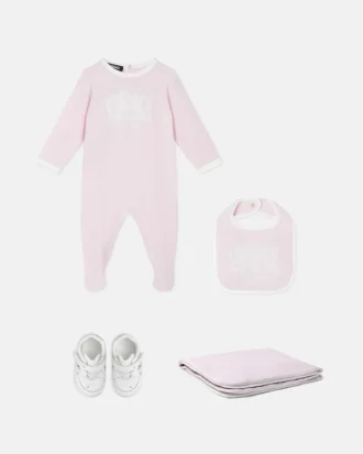 Conjunto de pijama de jersey de algodón estampado para bebé