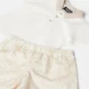 Conjunto de polo de algodón para bebé Conjunto de polo de algodón para bebé