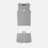 Conjunto de ropa interior infantil de jersey de algodón acanalado Conjunto de ropa interior infantil de jersey de algodón acanalado