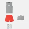 Conjunto de ropa interior infantil de jersey de algodón acanalado Conjunto de ropa interior infantil de jersey de algodón acanalado