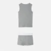 Conjunto de ropa interior infantil de jersey de algodón acanalado Conjunto de ropa interior infantil de jersey de algodón acanalado