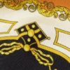 Corbata de sarga de seda estampada Corbata de sarga de seda estampada