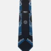 Corbata de sarga de seda estampada Corbata de sarga de seda estampada