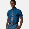 Corbata de sarga de seda estampada Corbata de sarga de seda estampada