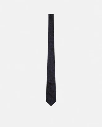 Corbata de seda jacquard