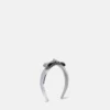 Diadema de malla metálica Gianni Ribbon