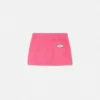 Falda de jersey de algodón bordada para niña Falda de jersey de algodón bordada para niña
