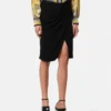 Falda midi drapeada Falda midi drapeada