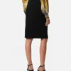Falda midi drapeada Falda midi drapeada
