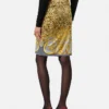 Falda midi drapeada Cheetah Foulard Falda midi drapeada Cheetah Foulard