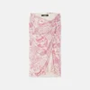 Falda midi drapeada Underwater Barocco Falda midi drapeada Underwater Barocco