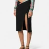 Falda midi drapeada Underwater Barocco Falda midi drapeada Underwater Barocco