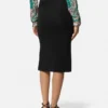 Falda midi drapeada Underwater Barocco Falda midi drapeada Underwater Barocco