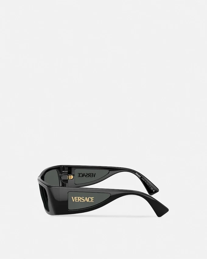 Gafas de sol con logotipo en las lentes Gafas de sol con logotipo en las lentes