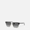 Gafas de sol cuadradas con puente bajo Gafas de sol cuadradas con puente bajo