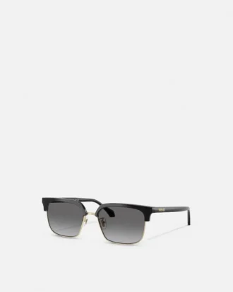 Gafas de sol cuadradas con puente bajo