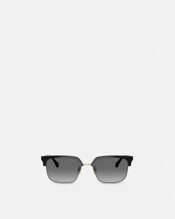 Gafas de sol cuadradas con puente bajo Gafas de sol cuadradas con puente bajo