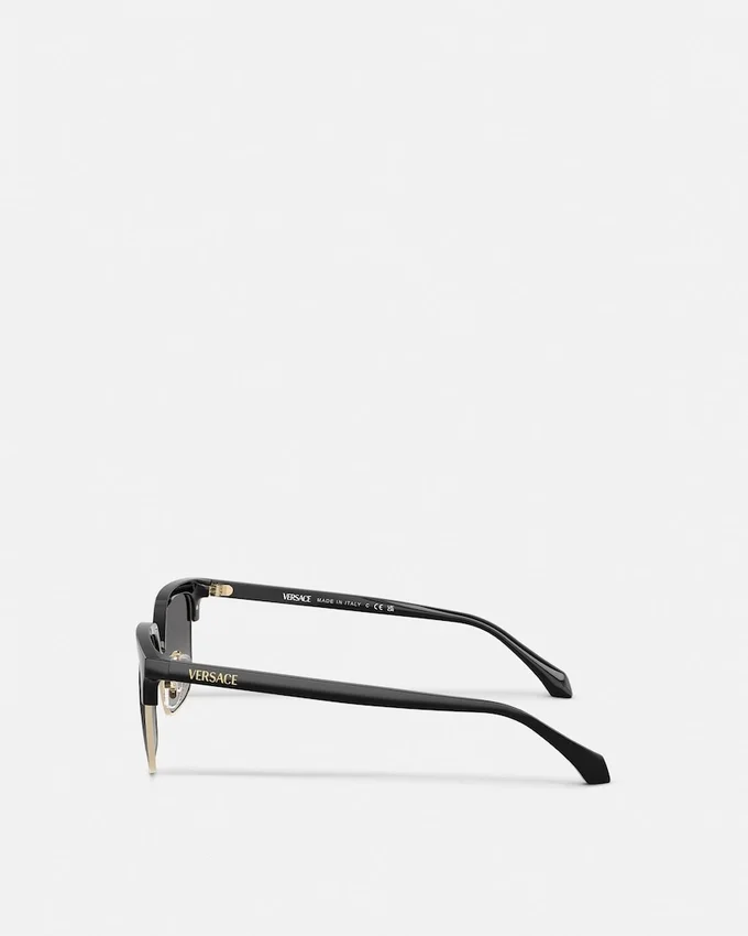 Gafas de sol cuadradas con puente bajo Gafas de sol cuadradas con puente bajo