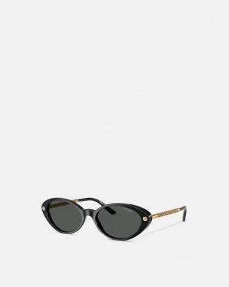 Gafas de sol ovaladas Tubular Greca Sunglasses