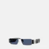 Gafas de sol rectangulares con placa Medusa Gafas de sol rectangulares con placa Medusa