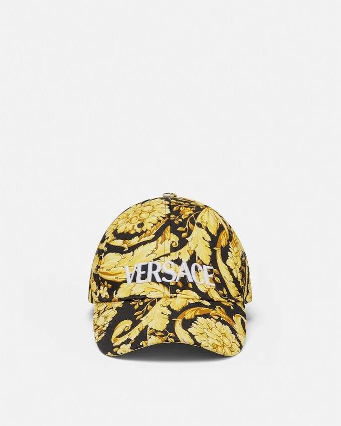 Gorra de béisbol con logotipo Barocco Gorra de béisbol con logotipo Barocco