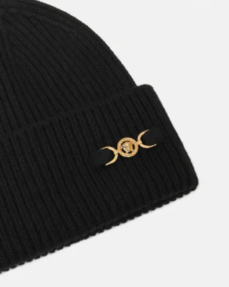 Gorro de punto de lana y cachemira