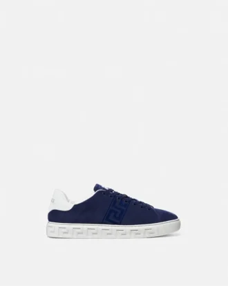 Greca Suede Sneakers