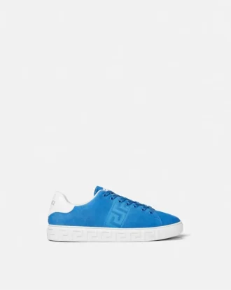Greca Suede Sneakers