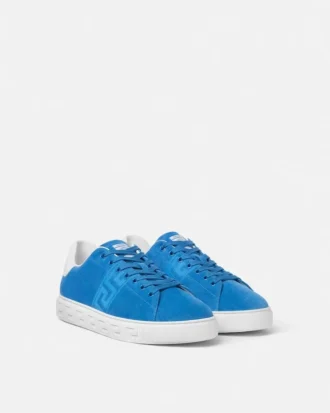 Greca Suede Sneakers