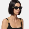 Greca Sunglasses Strass Cat-Eye Greca Sunglasses Strass Cat-Eye