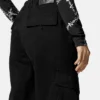 Jeans cargo con emblema en V Jeans cargo con emblema en V