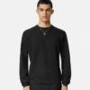 Jersey de punto de seda y algodón jacquard Jersey de punto de seda y algodón jacquard