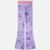 Leggings acampanados de viscosa estampada Leggings acampanados de viscosa estampada