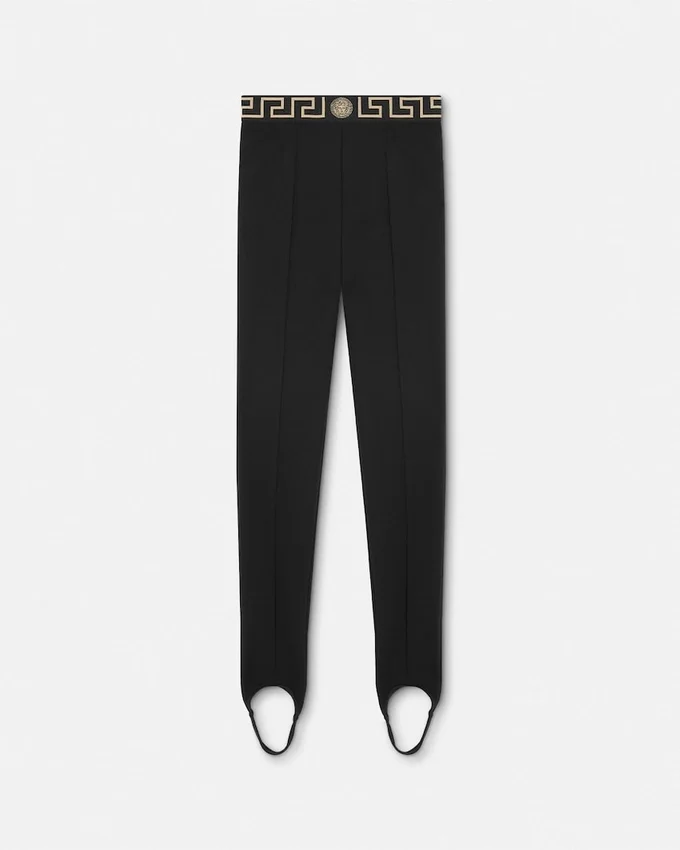 Leggings de gimnasio con bordes Greca Border Leggings de gimnasio con bordes Greca Border