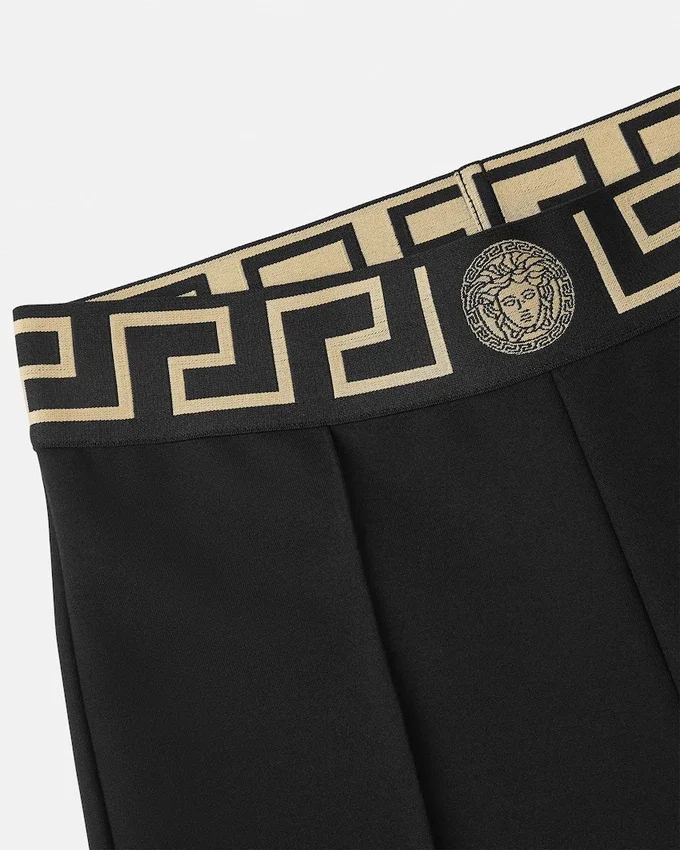 Leggings de gimnasio con bordes Greca Border Leggings de gimnasio con bordes Greca Border