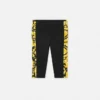 Leggings de jersey de algodón elástico estampados para bebé Leggings de jersey de algodón elástico estampados para bebé